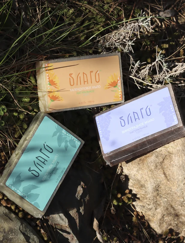 Мыло Благо в природной среде